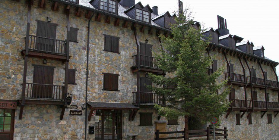 Hotel Residencial La Solana Vall de Boí Esterno foto