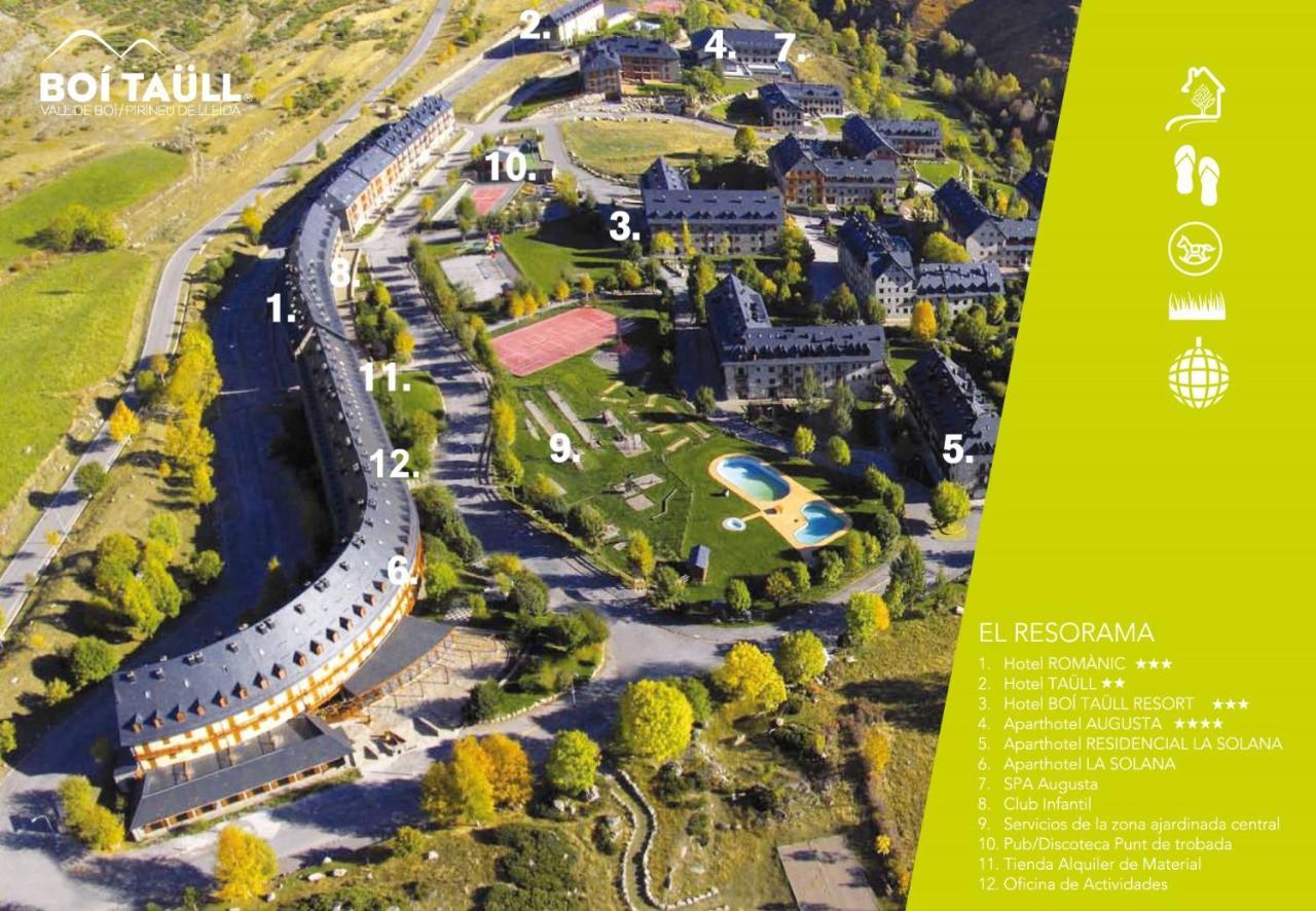 Hotel Residencial La Solana Vall de Boí Esterno foto